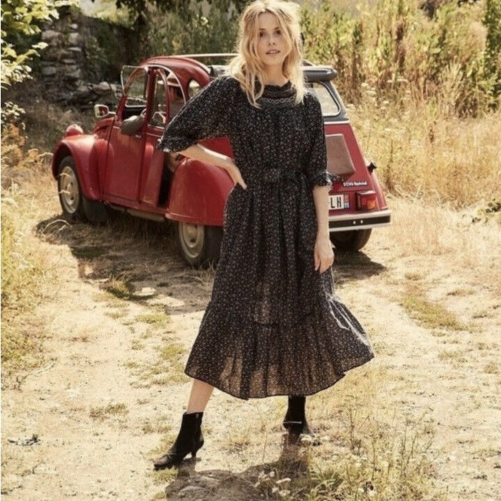 Doen Isidore Floral Dress Size S